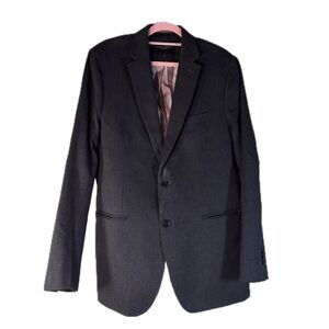Banana Republic Tailored Fit Blazer - Charcoal Birdseye - Size 40R